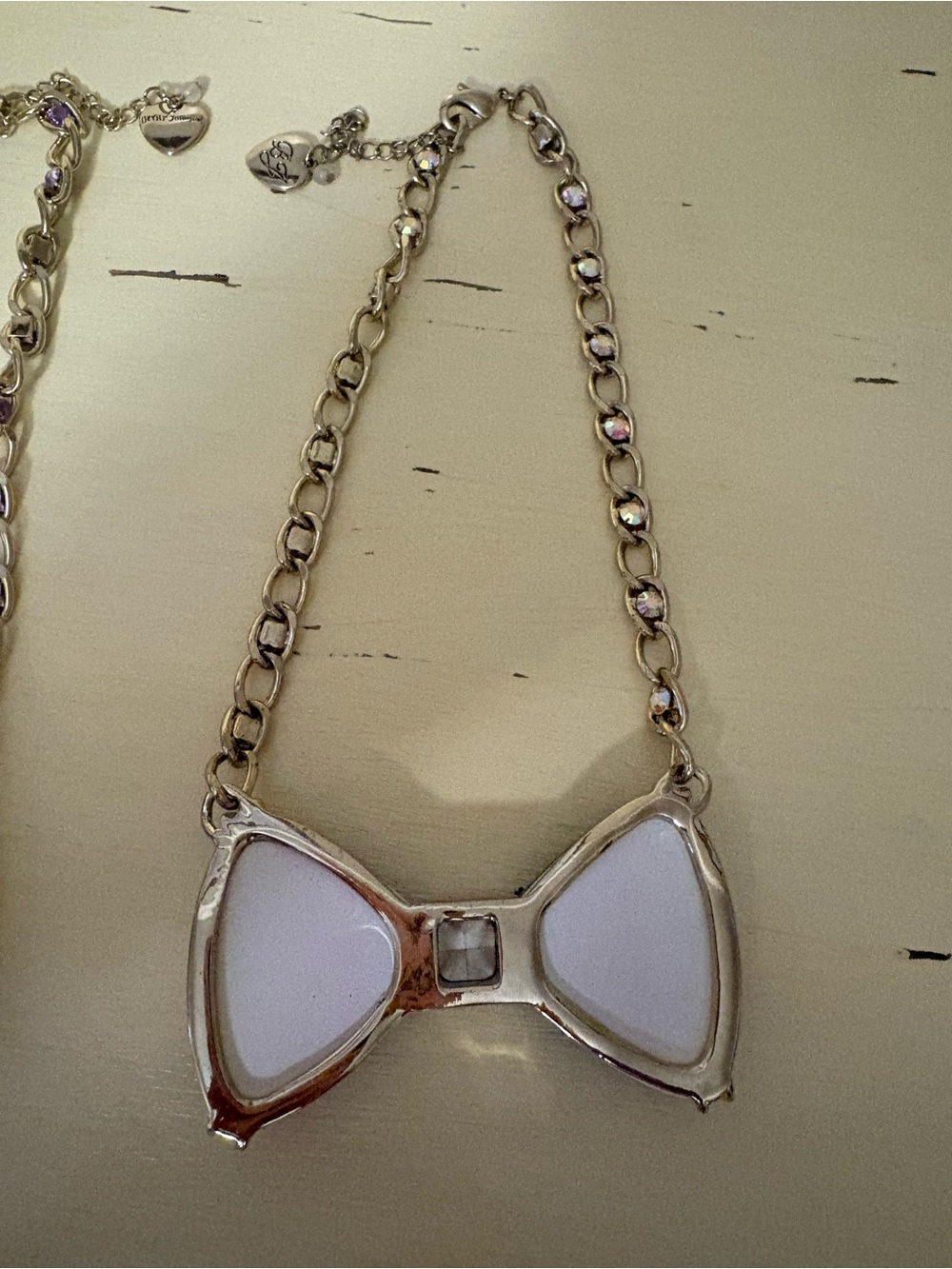 Betsey Johnson Lot 3 Bow tie Choker Necklaces - Picture 7 of 14